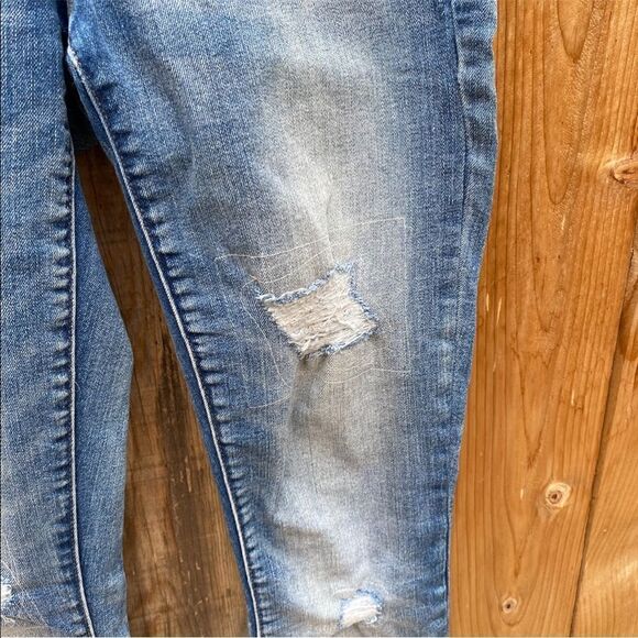 Gap alway skinny distressed jeans - Picture 6 of 10